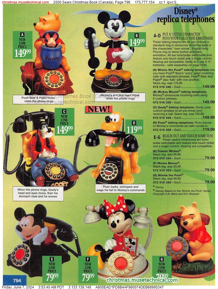 2000 Sears Christmas Book (Canada), Page 796