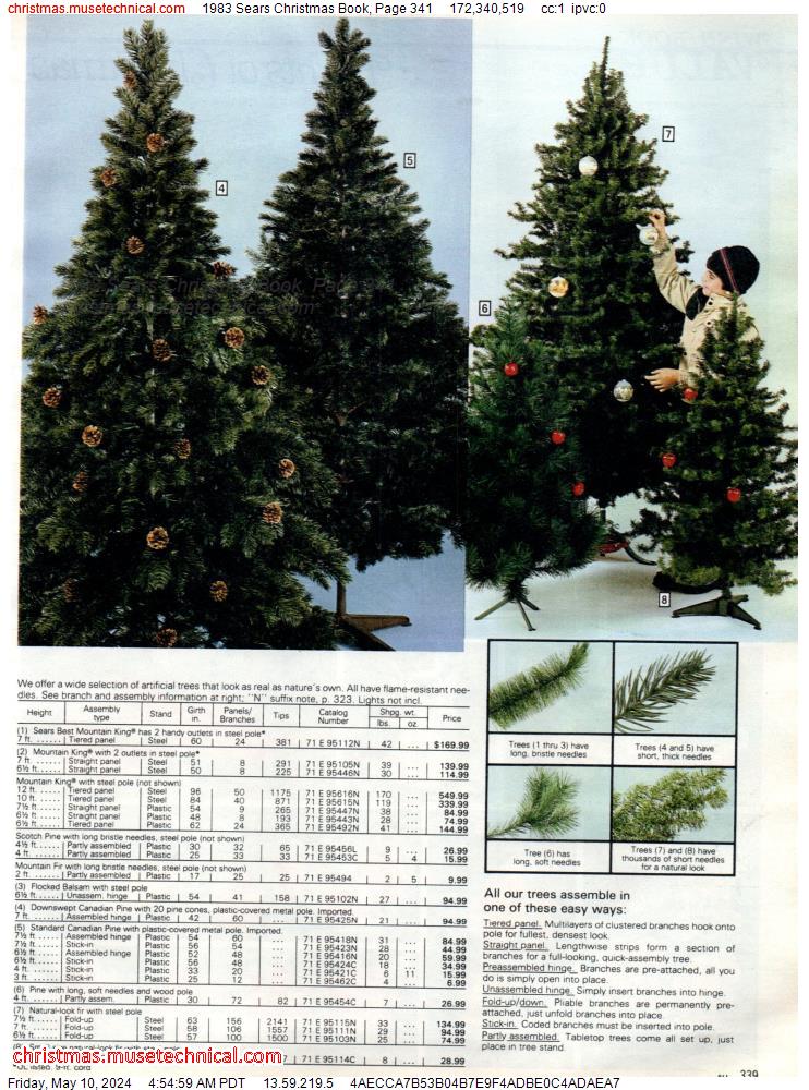 1983 Sears Christmas Book, Page 341