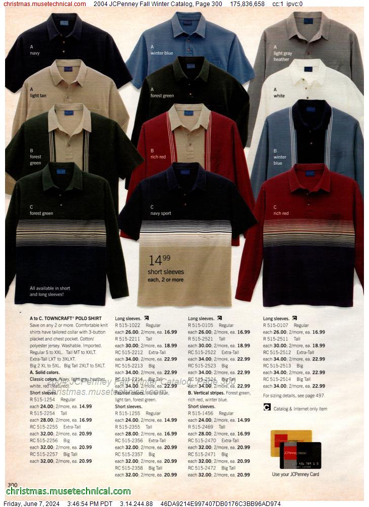 2004 JCPenney Fall Winter Catalog, Page 300