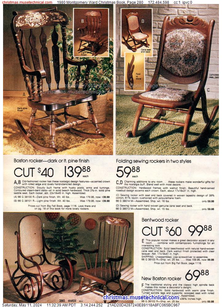 1980 Montgomery Ward Christmas Book, Page 280