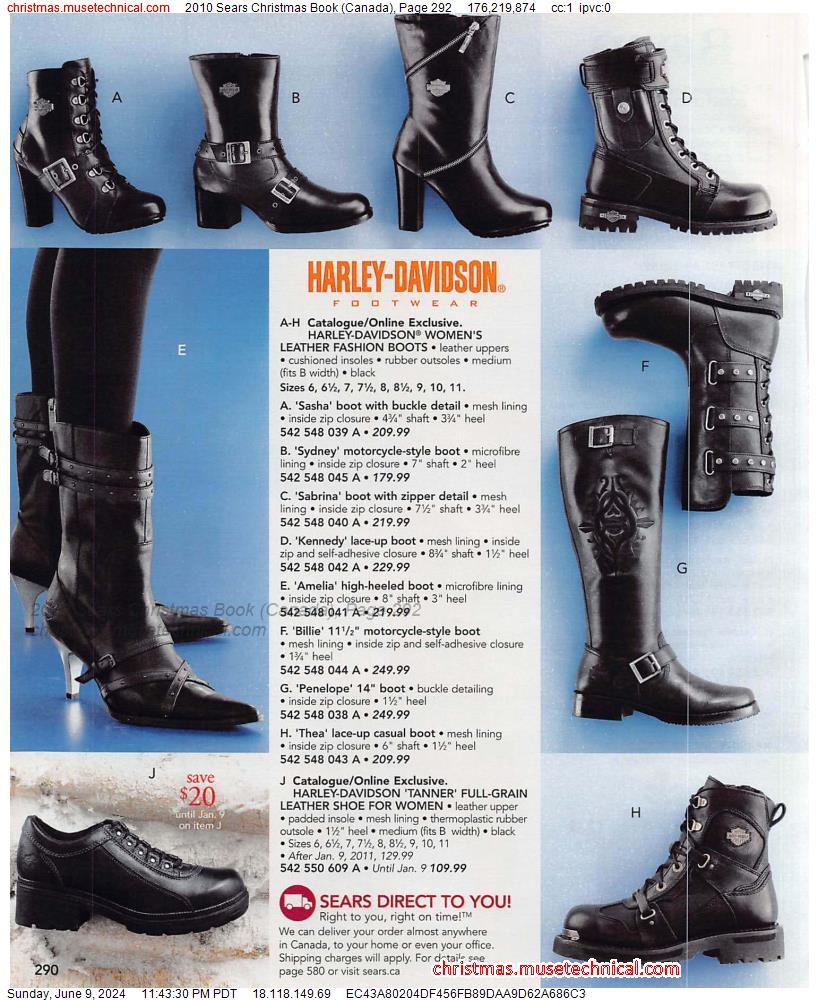 2010 Sears Christmas Book (Canada), Page 292