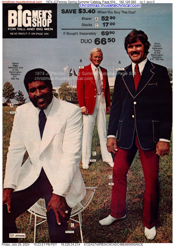 1974 JCPenney Spring Summer Catalog, Page 504