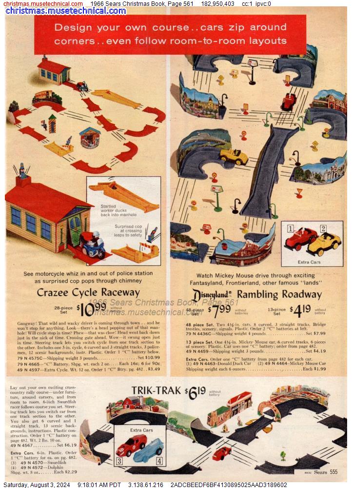 1966 Sears Christmas Book, Page 561