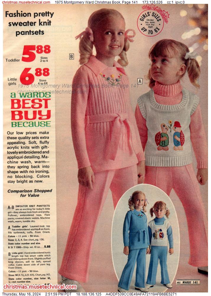 1975 Montgomery Ward Christmas Book, Page 141