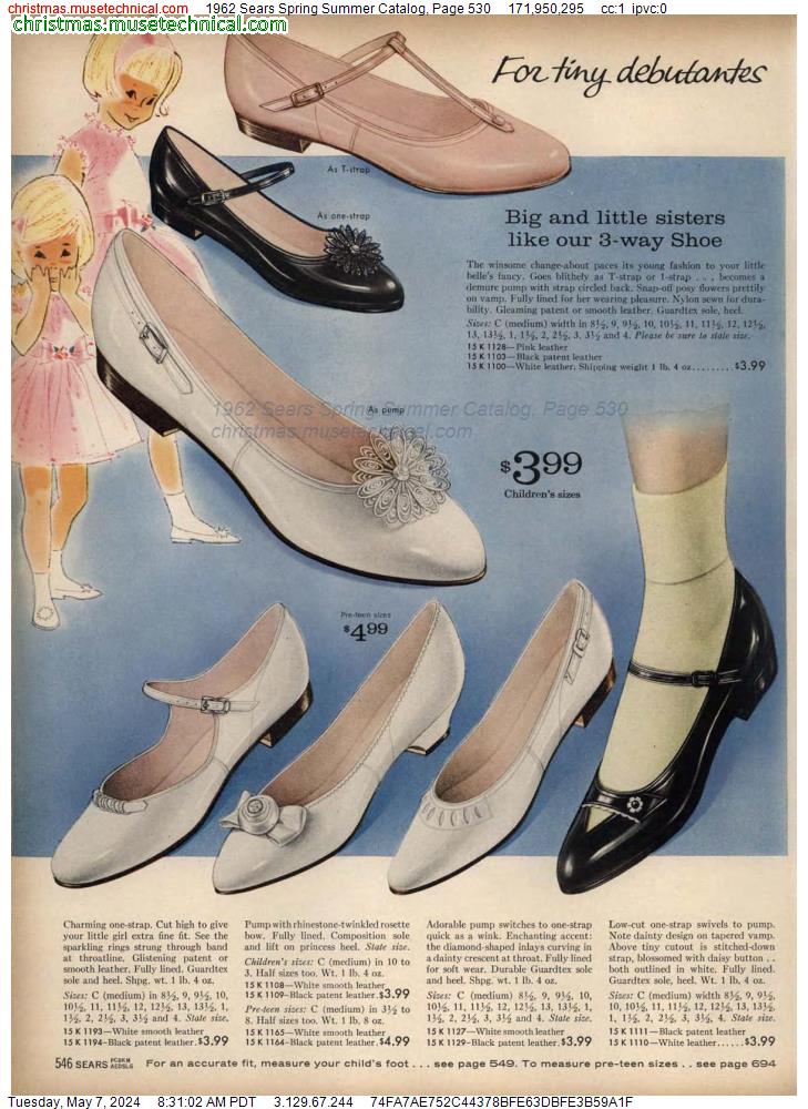 1962 Sears Spring Summer Catalog, Page 530