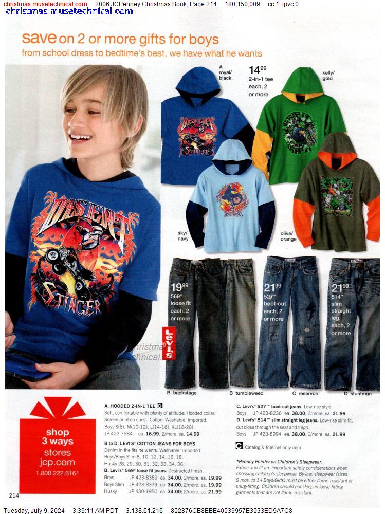 2006 JCPenney Christmas Book, Page 214