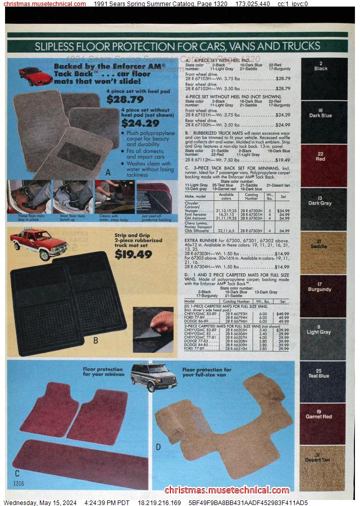1991 Sears Spring Summer Catalog, Page 1320