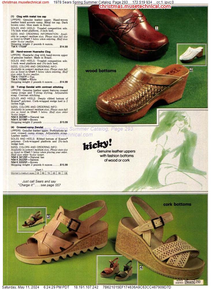 1978 Sears Spring Summer Catalog, Page 293