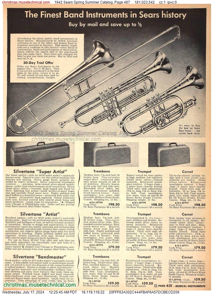 1942 Sears Spring Summer Catalog, Page 467
