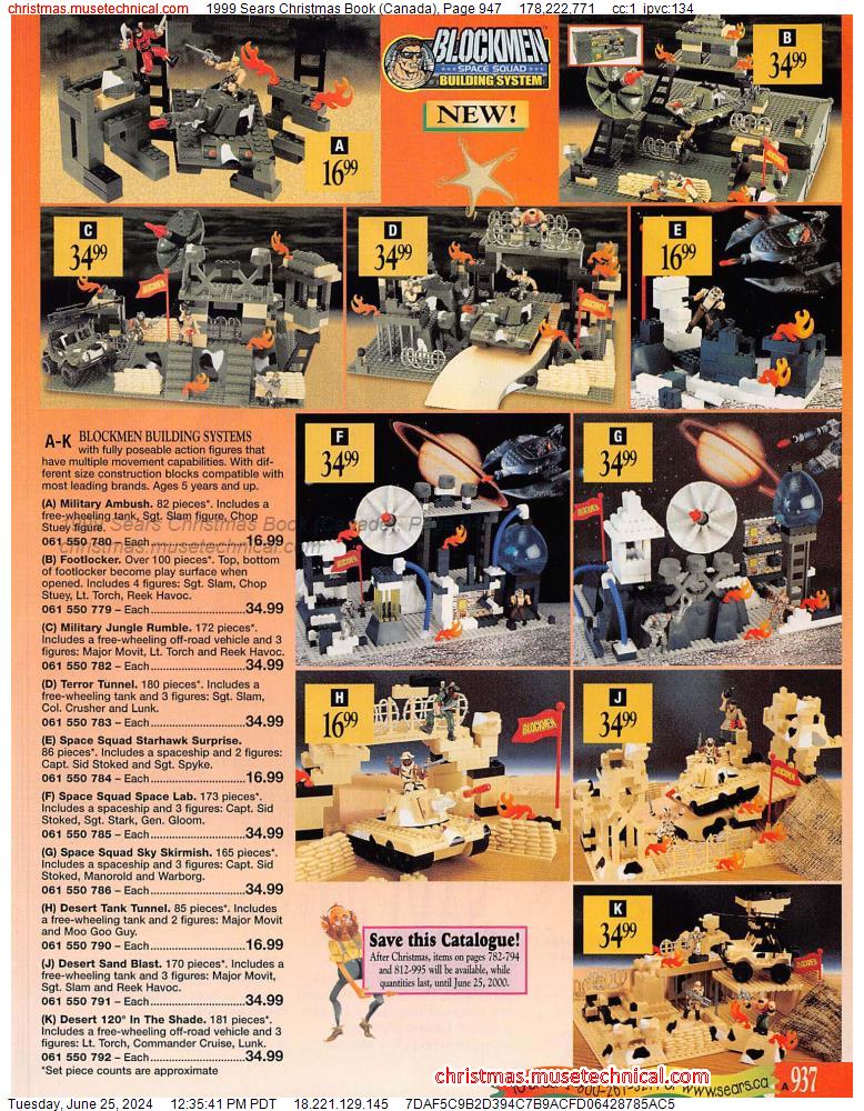 1999 Sears Christmas Book (Canada), Page 947