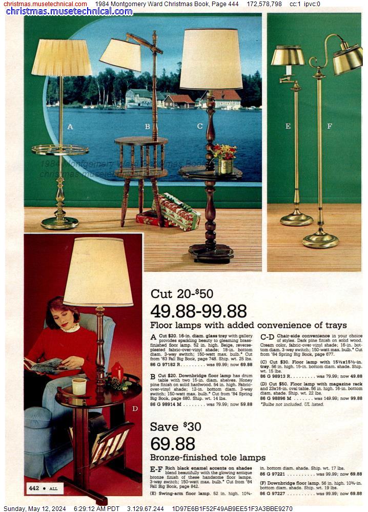 1984 Montgomery Ward Christmas Book, Page 444