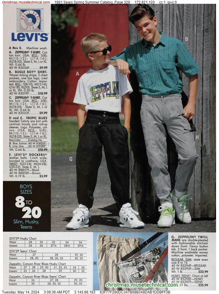 1991 Sears Spring Summer Catalog, Page 328