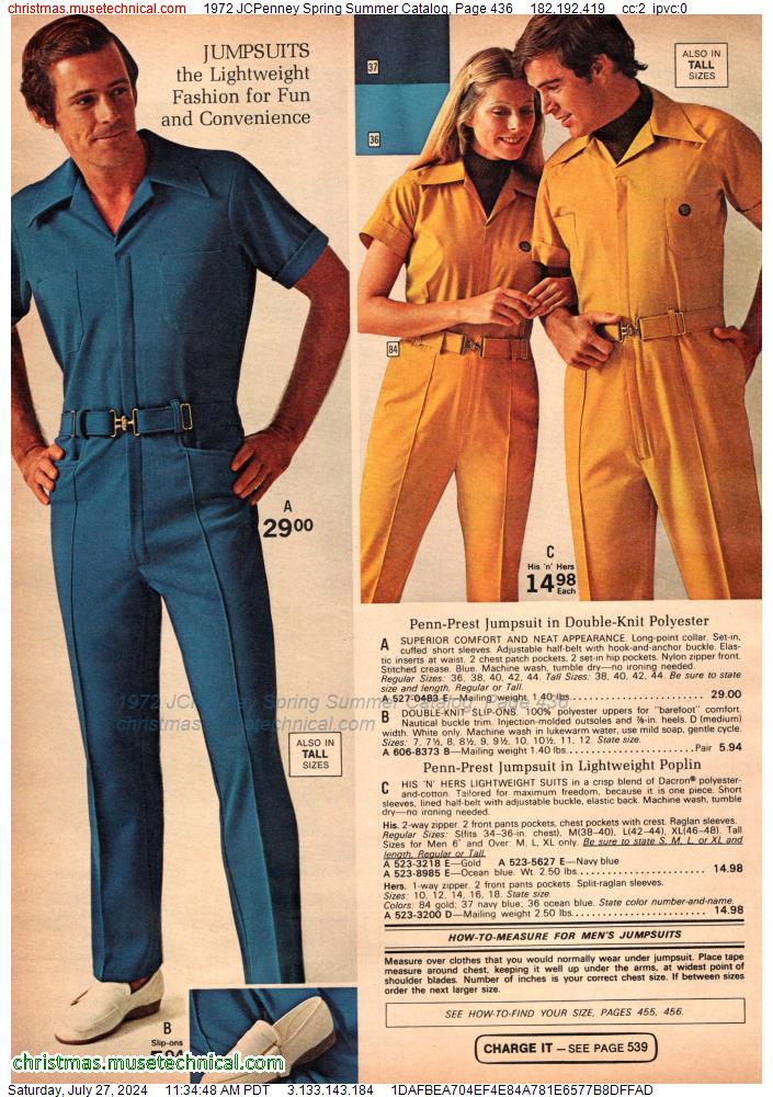 1972 JCPenney Spring Summer Catalog, Page 436