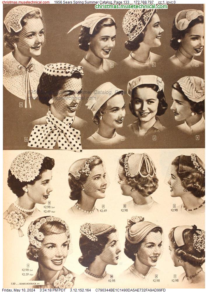1956 Sears Spring Summer Catalog, Page 133