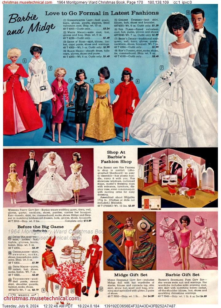 1964 Montgomery Ward Christmas Book, Page 170
