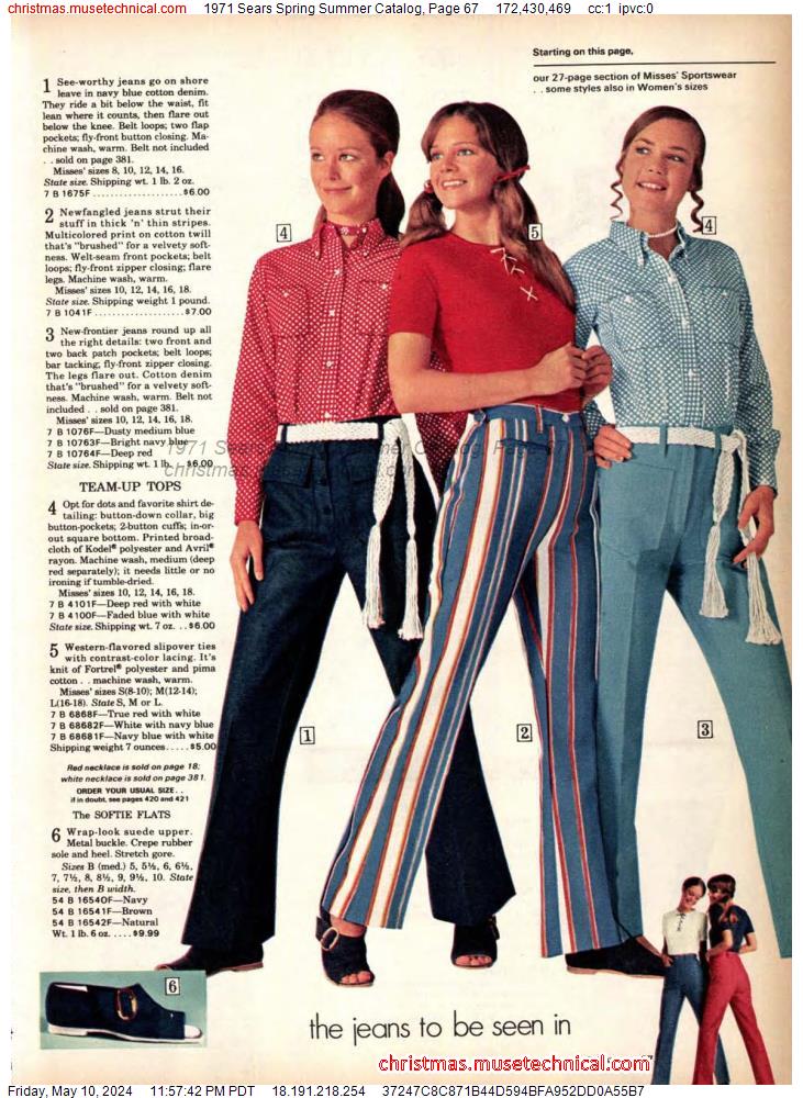 1971 Sears Spring Summer Catalog, Page 67