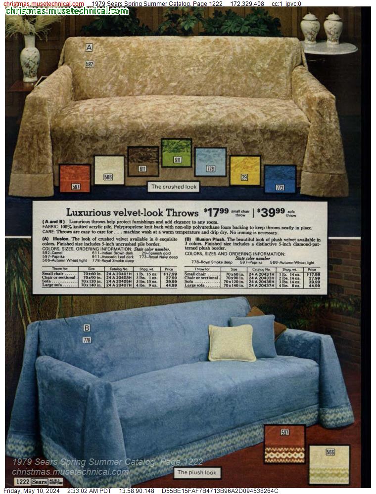 1979 Sears Spring Summer Catalog, Page 1222