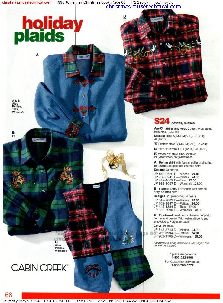 1996 JCPenney Christmas Book, Page 66