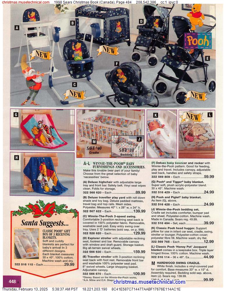 1998 Sears Christmas Book (Canada), Page 484