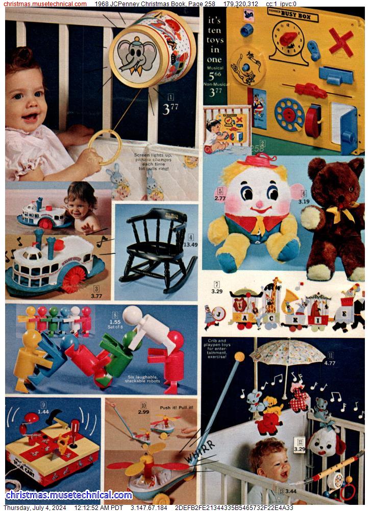 1968 JCPenney Christmas Book, Page 258