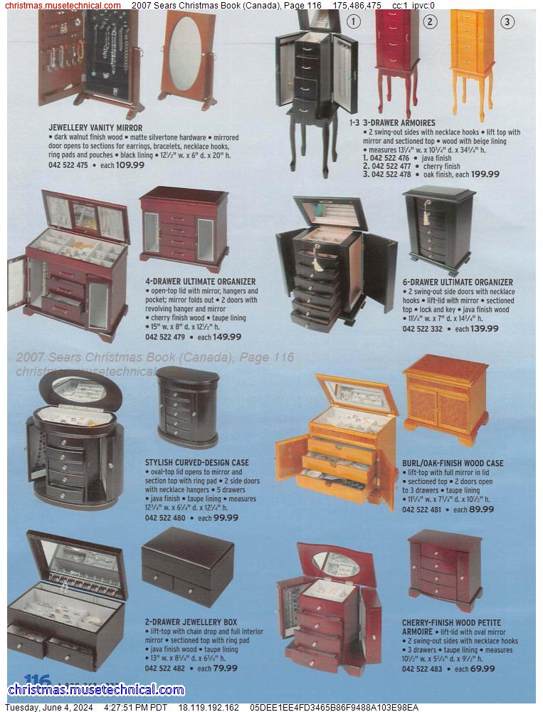 2007 Sears Christmas Book (Canada), Page 116