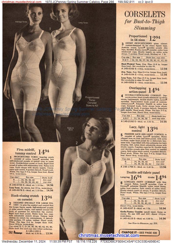 1970 JCPenney Spring Summer Catalog, Page 266