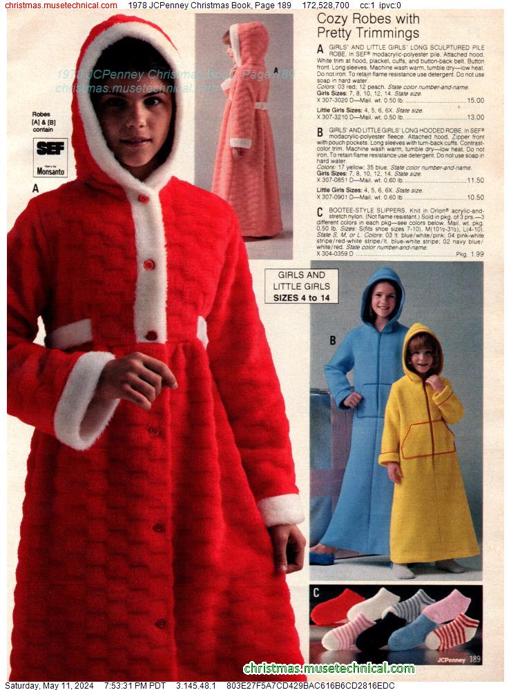 1978 JCPenney Christmas Book, Page 189