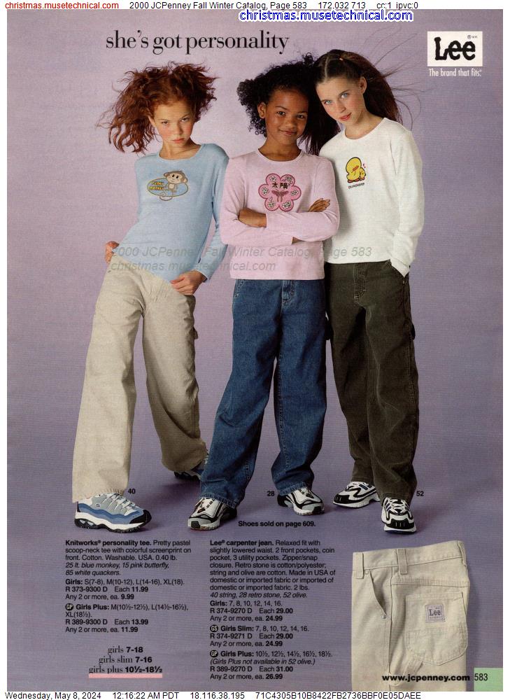 2000 JCPenney Fall Winter Catalog, Page 583