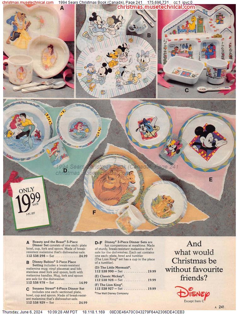 1994 Sears Christmas Book (Canada), Page 241