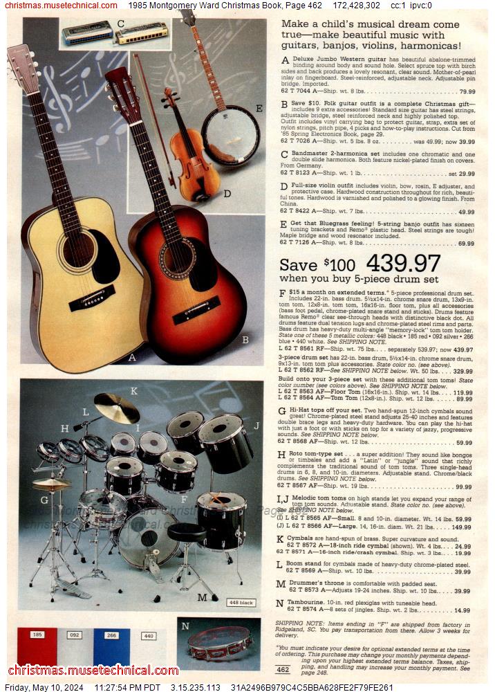 1985 Montgomery Ward Christmas Book, Page 462
