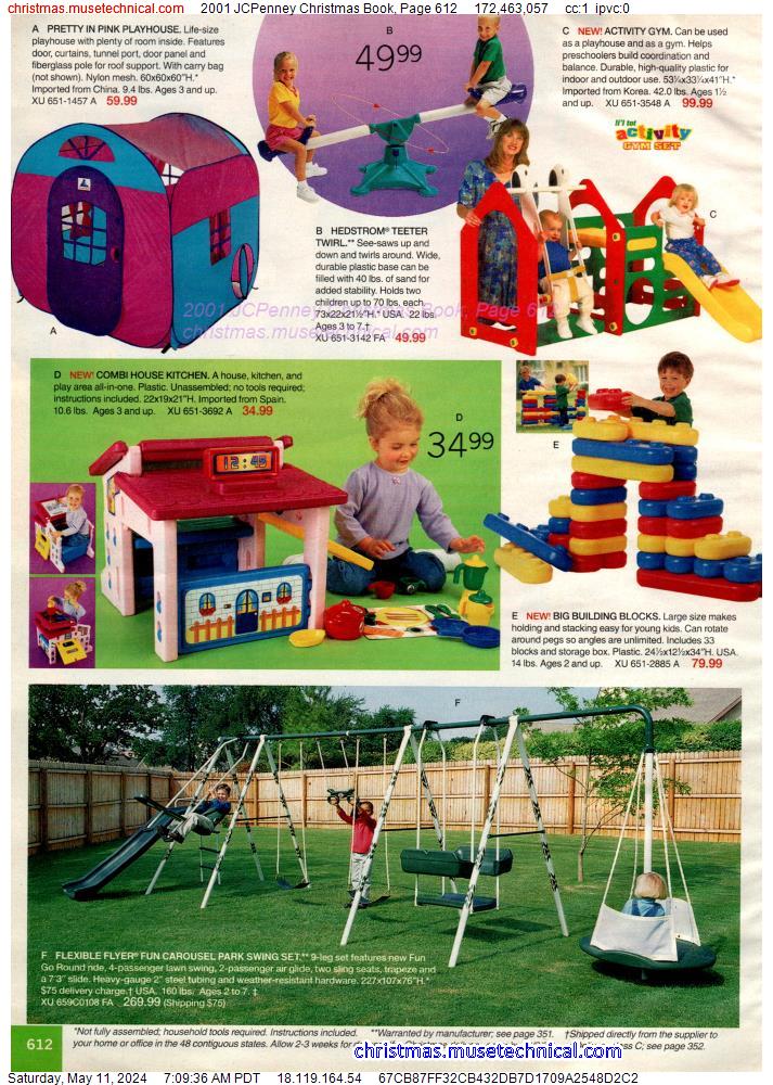 2001 JCPenney Christmas Book, Page 612