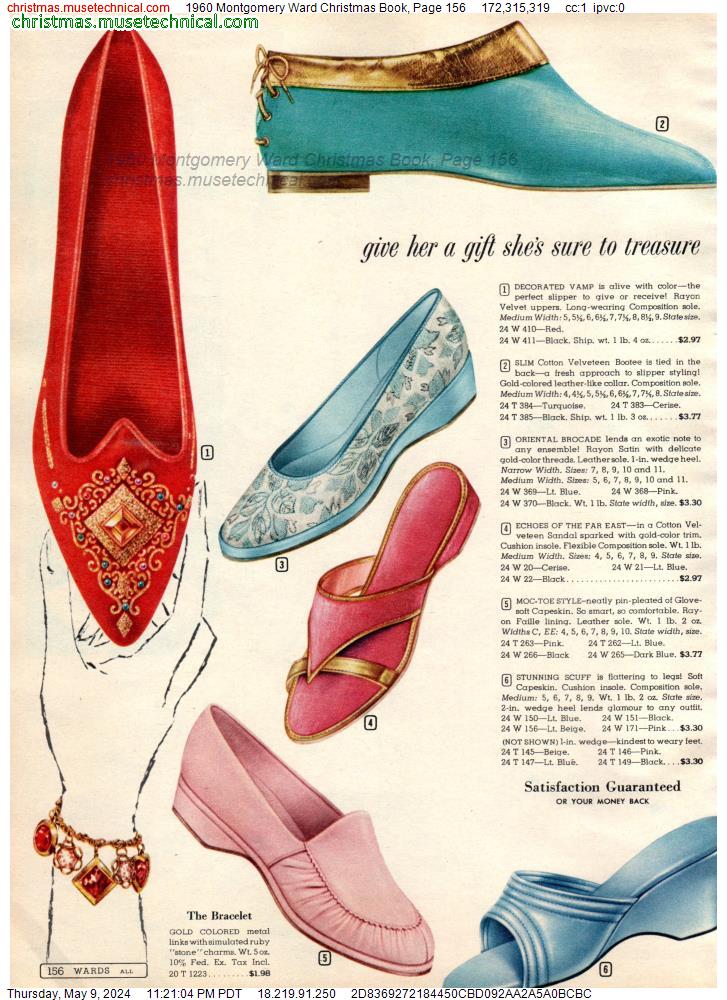 1960 Montgomery Ward Christmas Book, Page 156