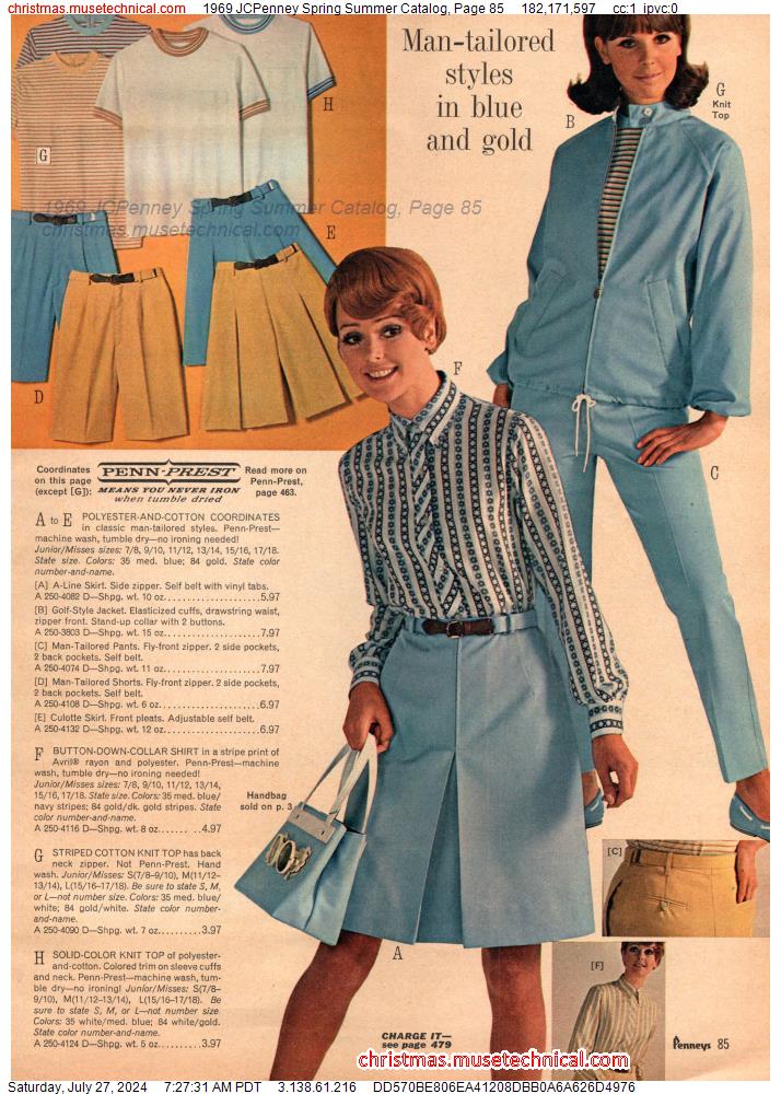 1969 JCPenney Spring Summer Catalog, Page 85