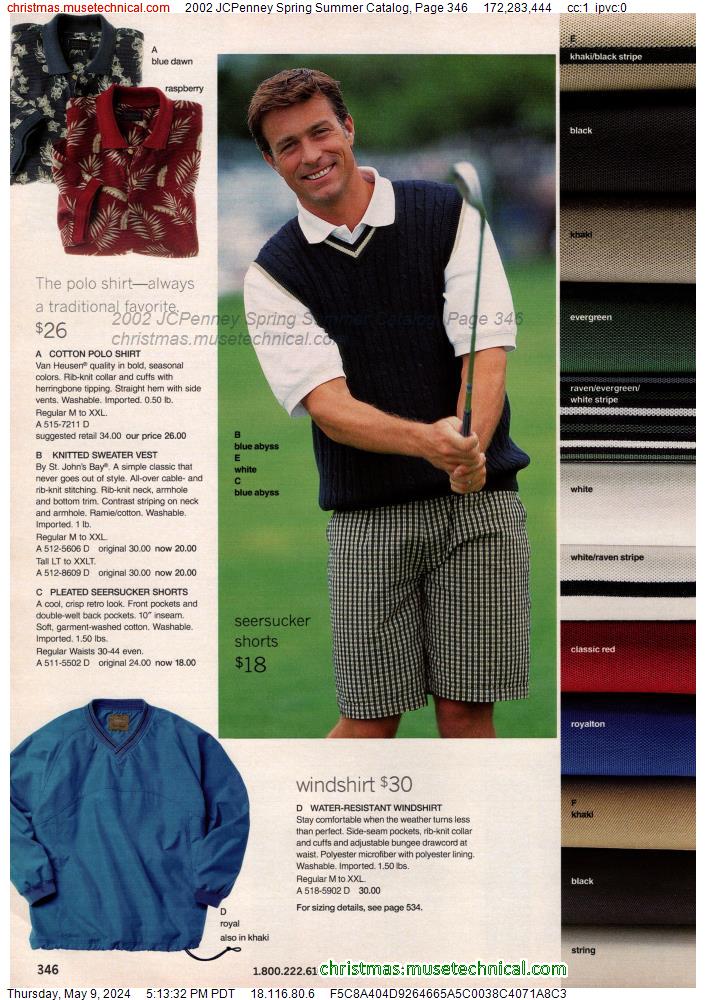 2002 JCPenney Spring Summer Catalog, Page 346