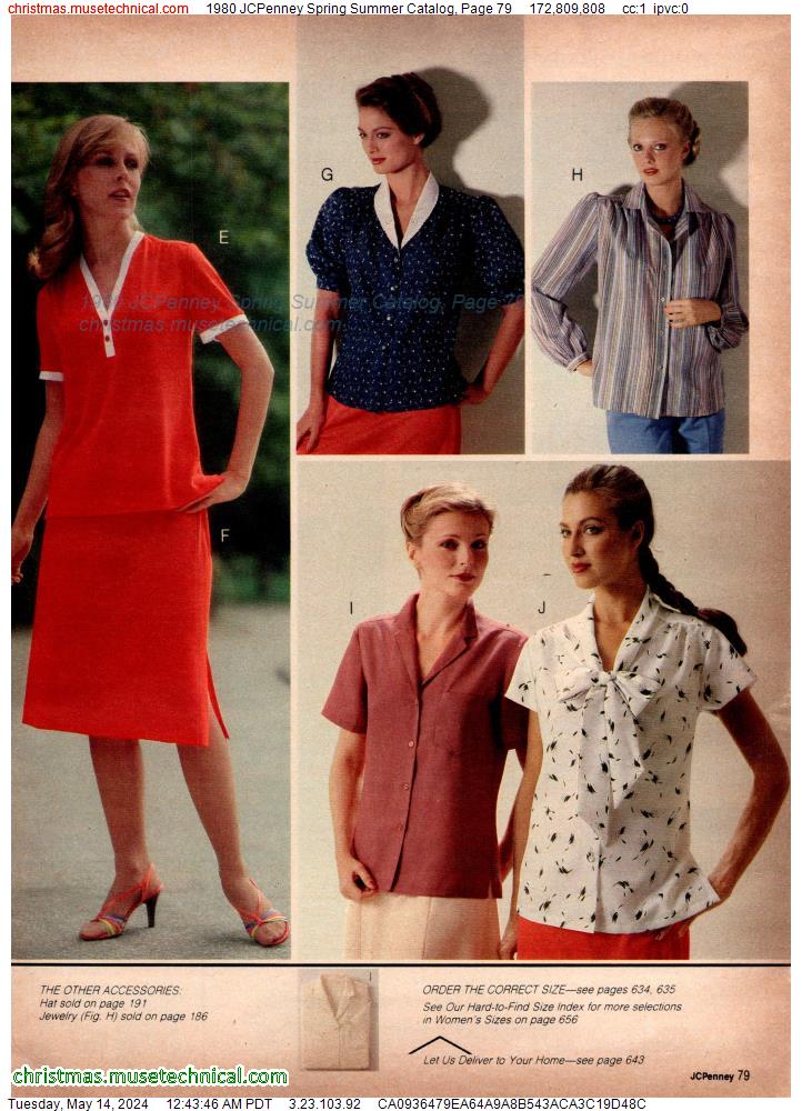 1980 JCPenney Spring Summer Catalog, Page 79