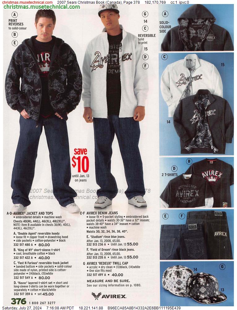 2007 Sears Christmas Book (Canada), Page 378