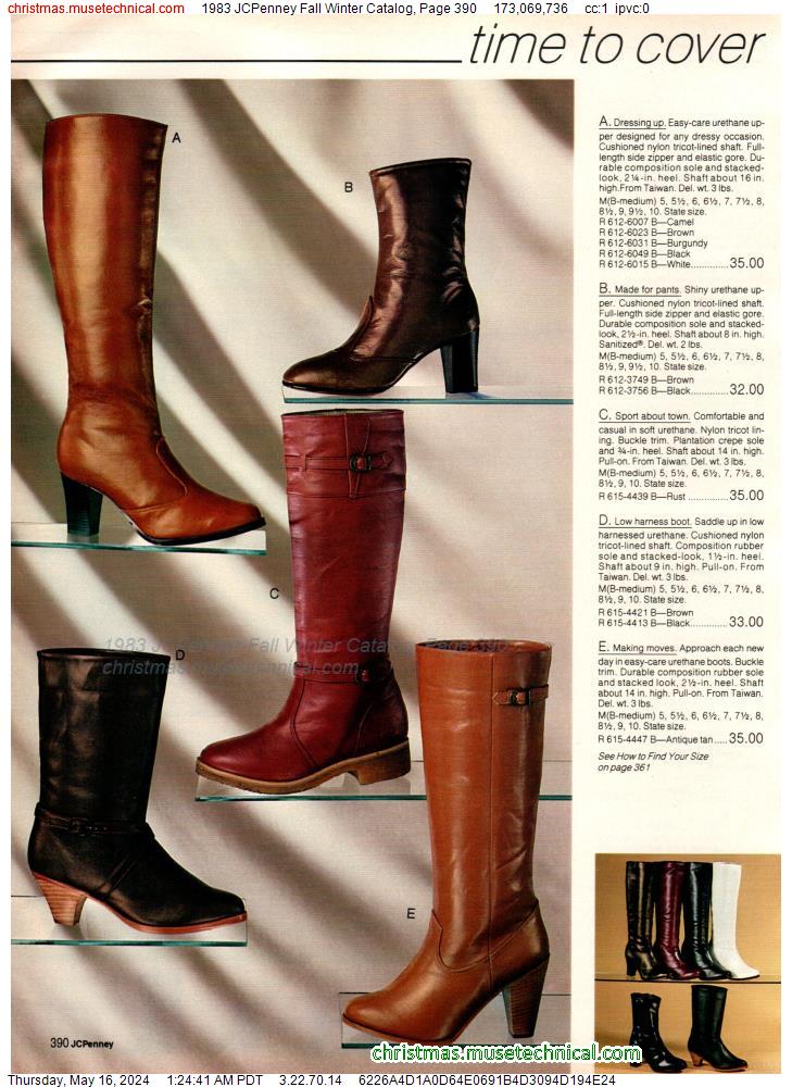 1983 JCPenney Fall Winter Catalog, Page 390