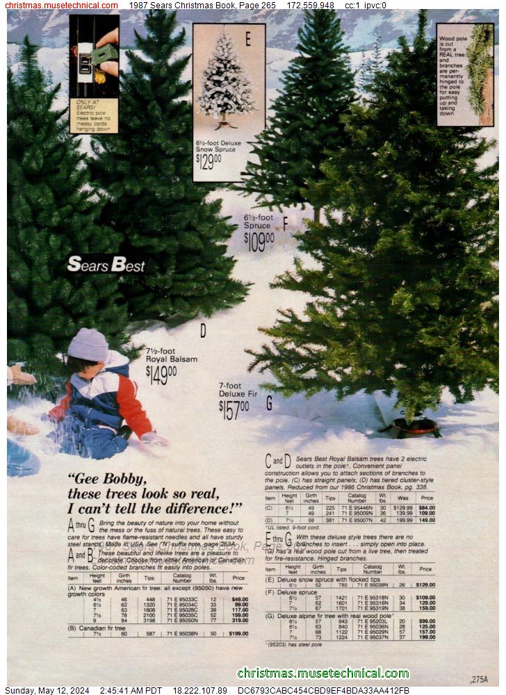 1987 Sears Christmas Book, Page 265