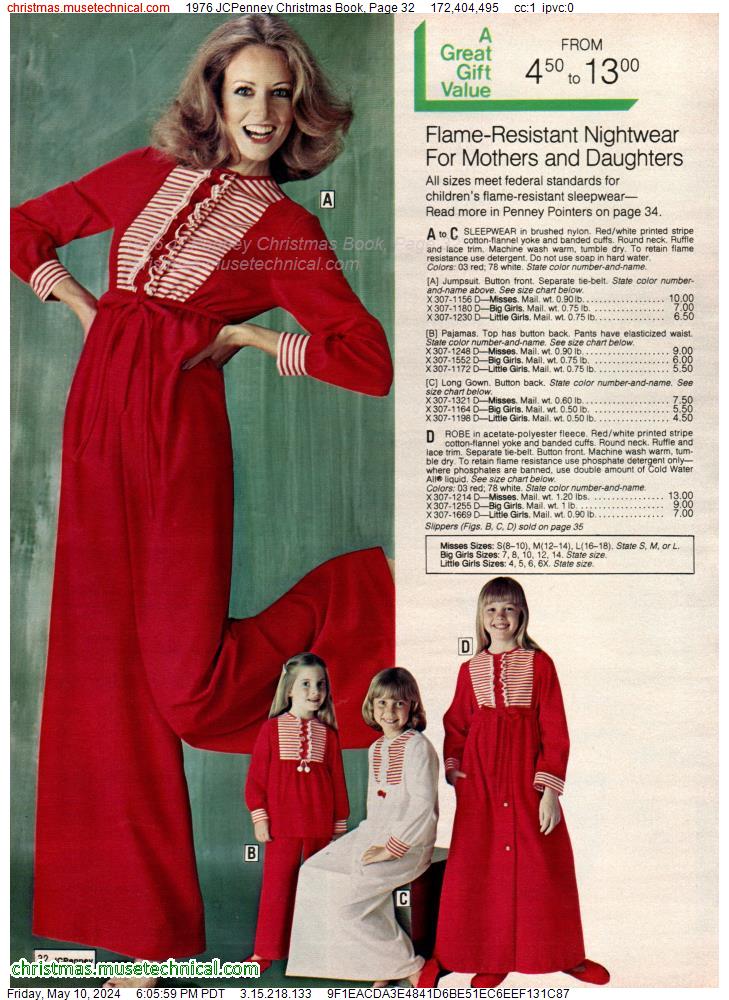 1976 JCPenney Christmas Book, Page 32