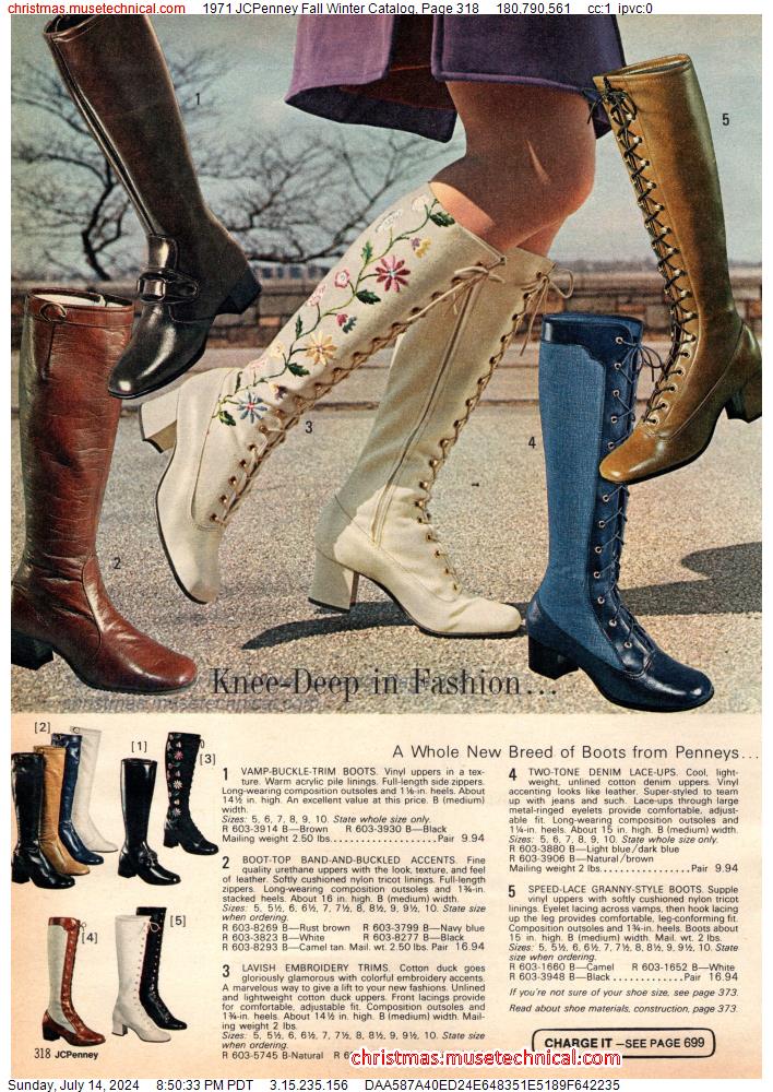 1971 JCPenney Fall Winter Catalog, Page 318
