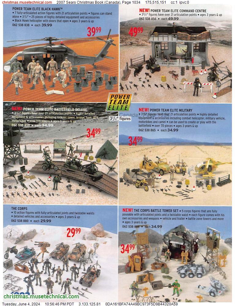 2007 Sears Christmas Book (Canada), Page 1034