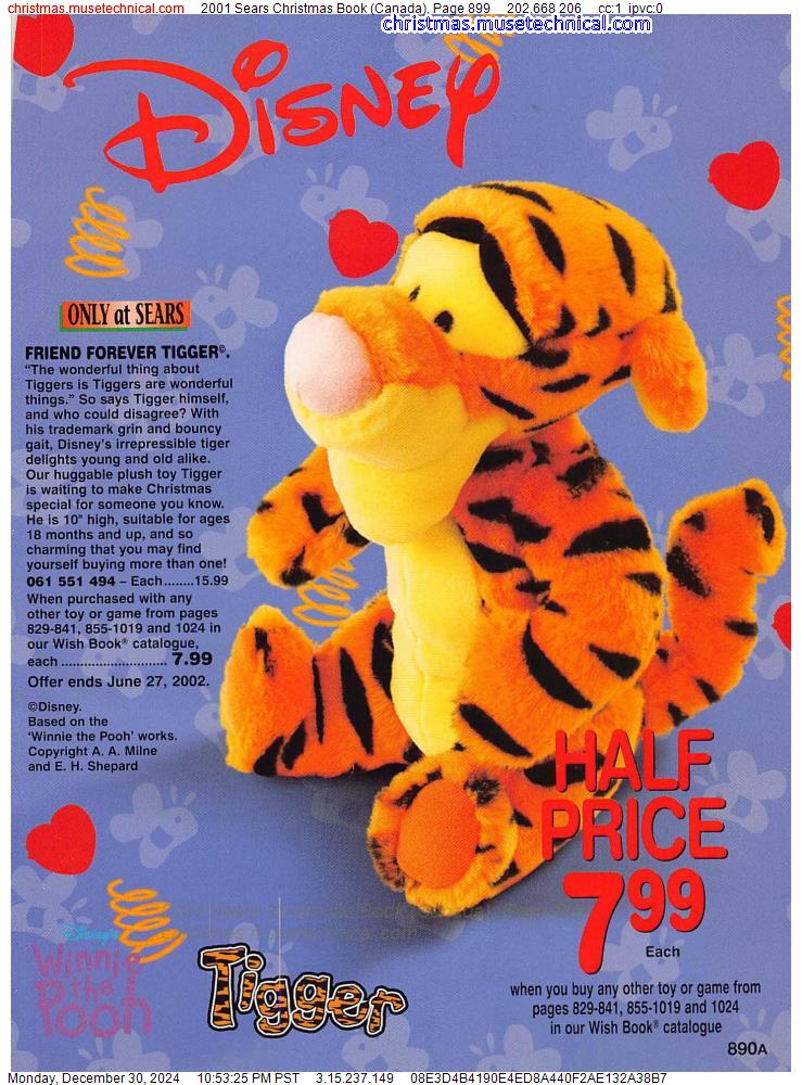 2001 Sears Christmas Book (Canada), Page 899