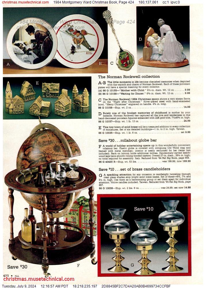 1984 Montgomery Ward Christmas Book, Page 424