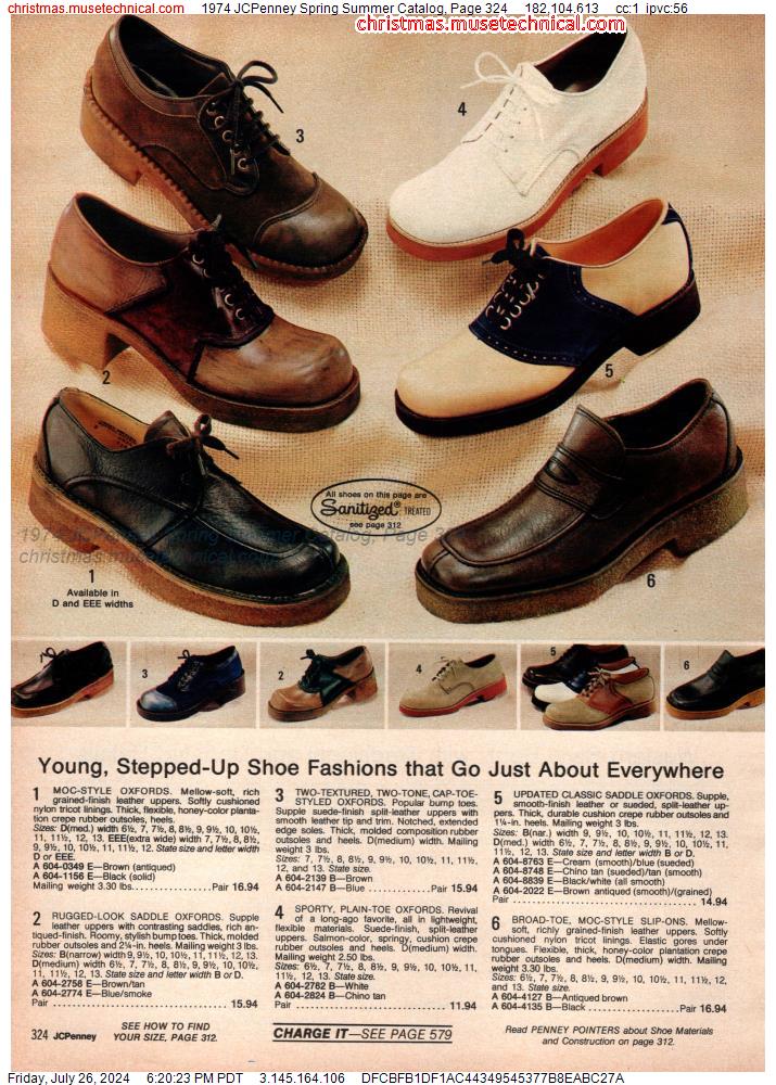 1974 JCPenney Spring Summer Catalog, Page 324