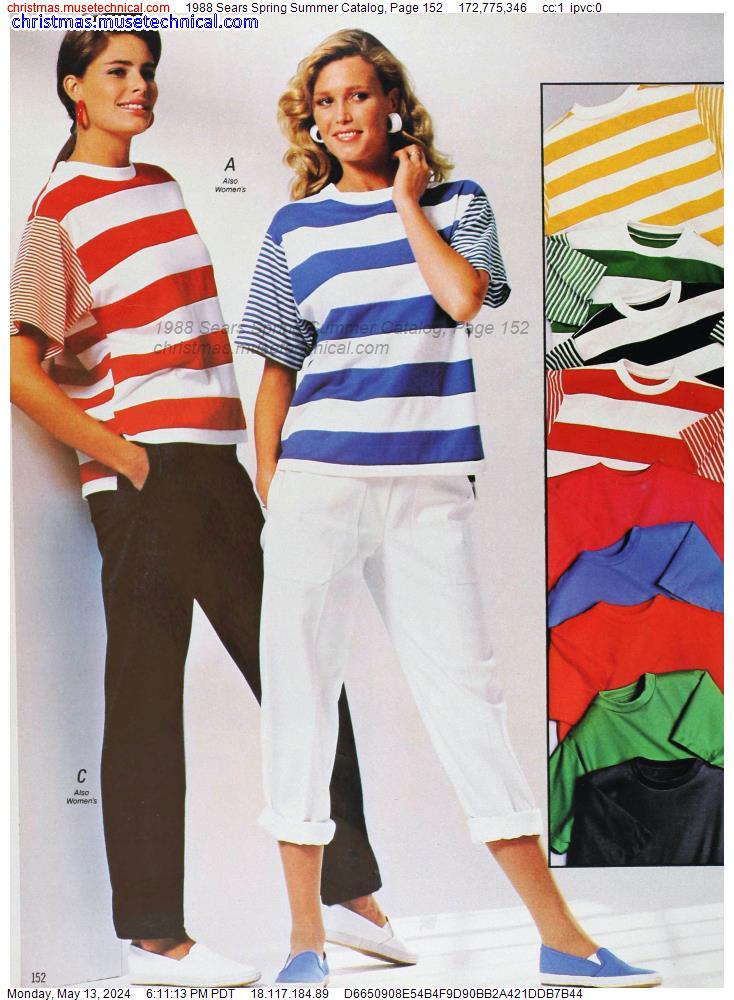 1988 Sears Spring Summer Catalog, Page 152