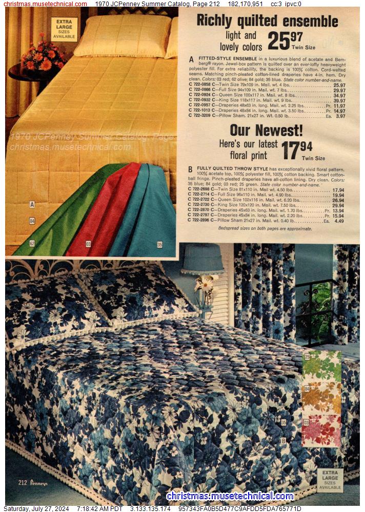 1970 JCPenney Summer Catalog, Page 212