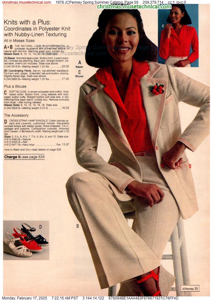 1978 JCPenney Spring Summer Catalog, Page 59