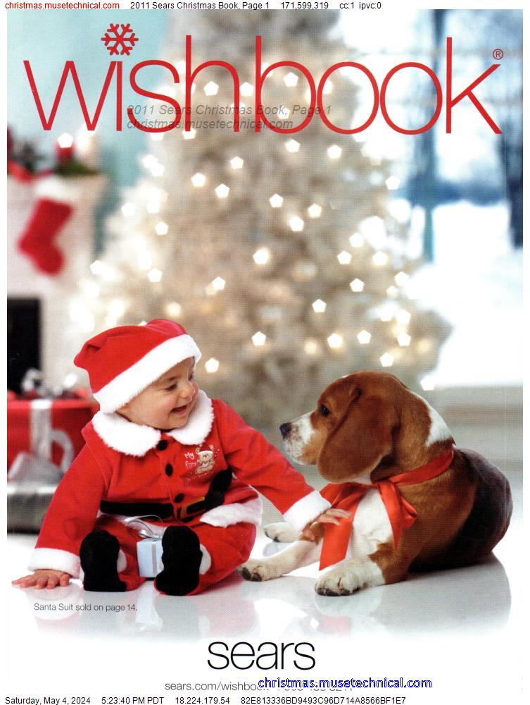 2011 Sears Christmas Book, Page 1