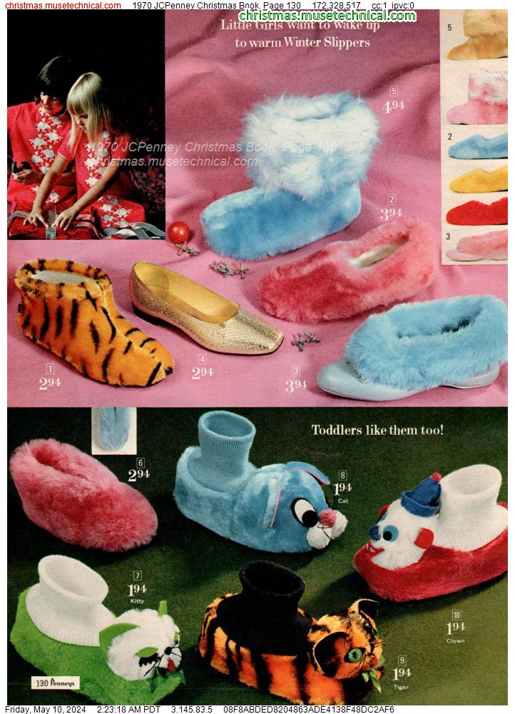 1970 JCPenney Christmas Book, Page 130