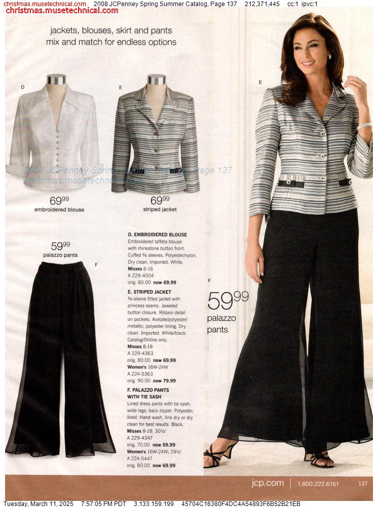 2008 JCPenney Spring Summer Catalog, Page 137